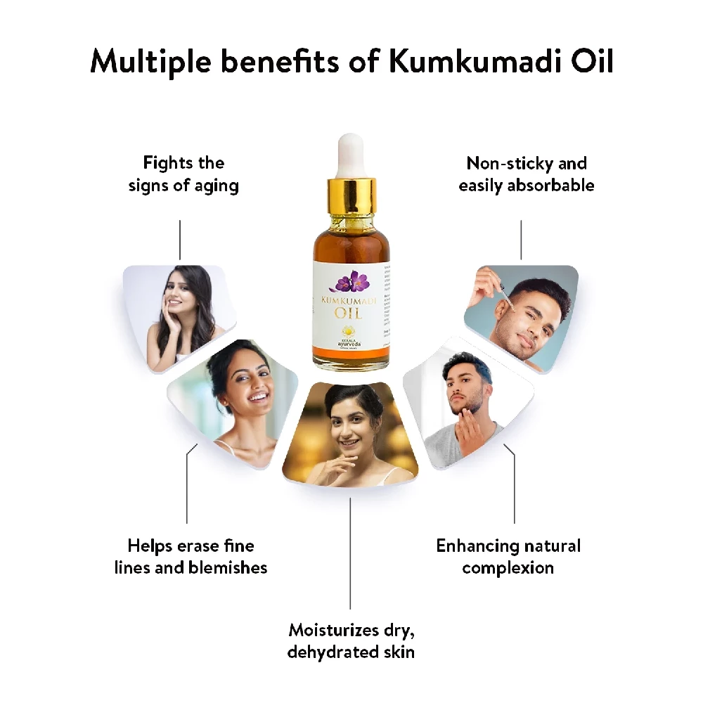 Kerala Ayurveda Kumkumadi Oil, 30 ml-3.webp